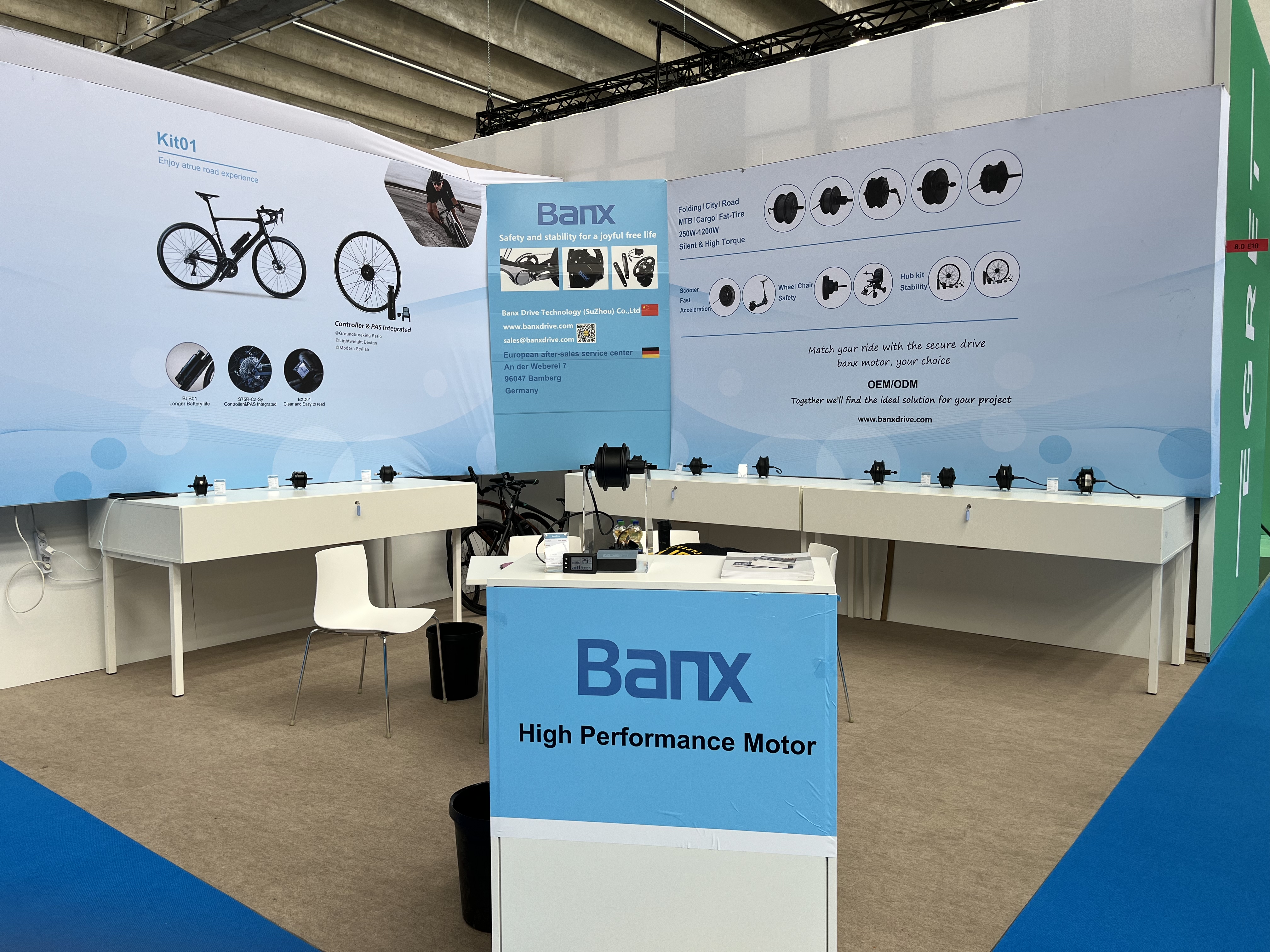 Banx Drive Actively Participated in EUROBIKE 2023